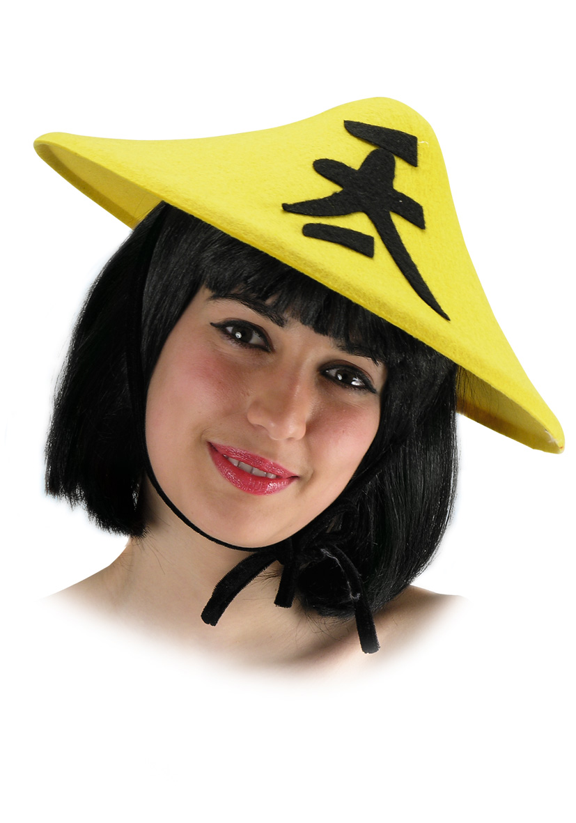 Cappello cinese in feltro