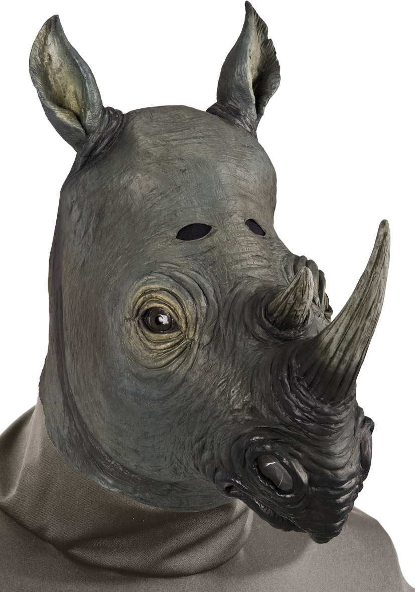 Maschera rinoceronte in lattice